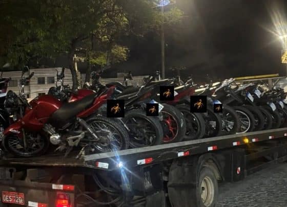 GETAM deflagra “Operação Natal Sem Grau” e recolhe 45 motocicletas em Aracaju e São Cristóvão