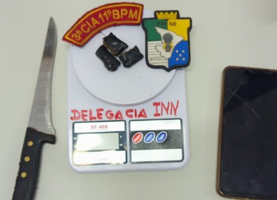 PM apreende arma e prende homem com droga em Itabaianinha – P.M.S.E.