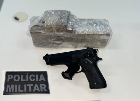 PMSE apreende simulacro de pistola e quase 2 kg de drogas no Bairro Bugio – P.M.S.E.