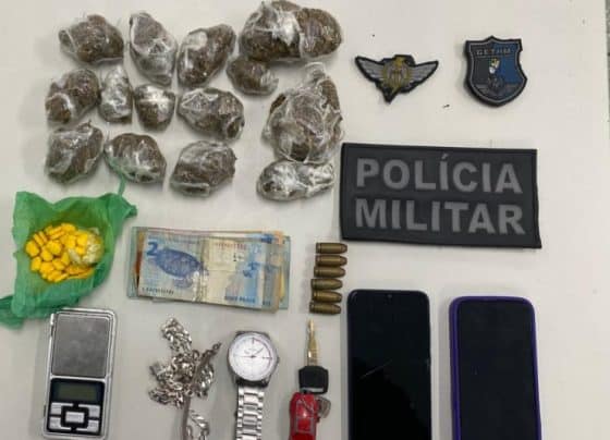 Polícia Militar apreende drogas e prende homem na Zona Norte de Aracaju – P.M.S.E.