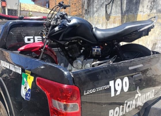 Polícia Militar apreende moto com restrição e prende homem em Aracaju – P.M.S.E.