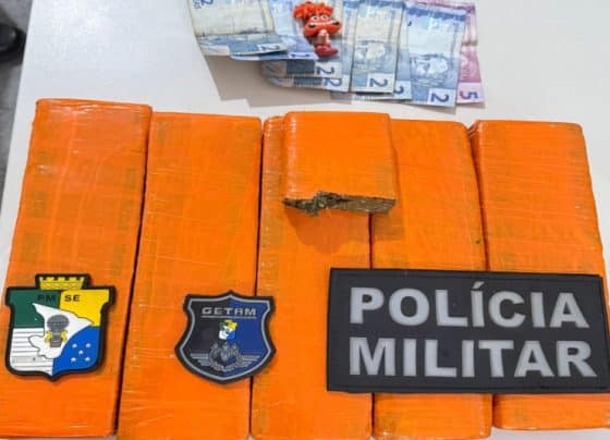 Polícia Militar prende homem com mais de 4 kg de maconha em Itabaiana – P.M.S.E.