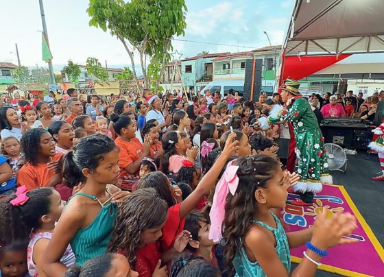 Prefeitura de Pacatuba realiza o Natal Social para crianças do município