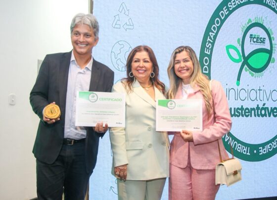 Prefeitura de Socorro recebe Selo Diamante de Transparência Pública e Selo de iniciativas sustentáveis no TCE