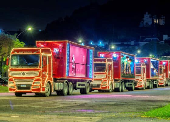 Shopping Jardins recebe a Caravana de Natal da Coca-Cola, em Aracaju