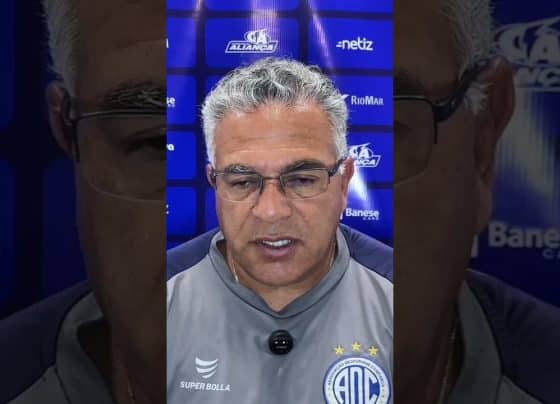 Técnico Luizinho Vieira fala do jogo contra o Lagarto 16/01/26