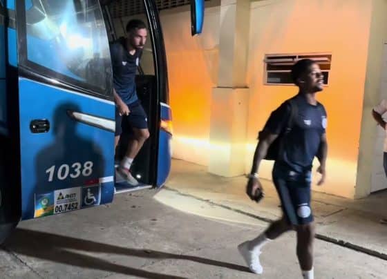 A chegada do Dragão no Batistão para enfrentar o Falcon 21/01/26
