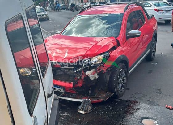 Acidente é registrado no centro de Lagarto