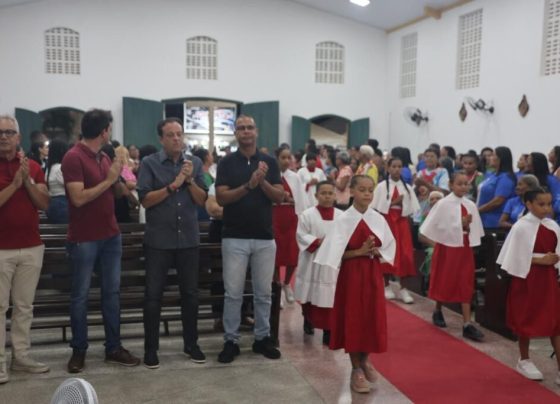 André Moura participa do Novenário do Menino Deus em São Cristóvão – RO Acontece