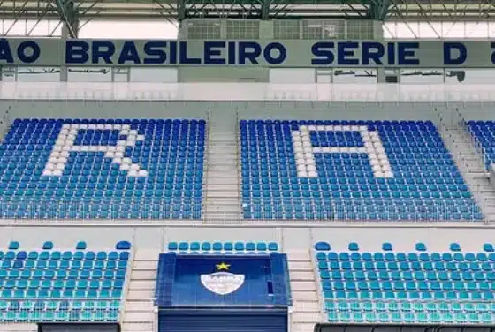 Arena Barra FC exibe nova pintura em celebração ao título da Série D 2025 – Futebol Sergipano