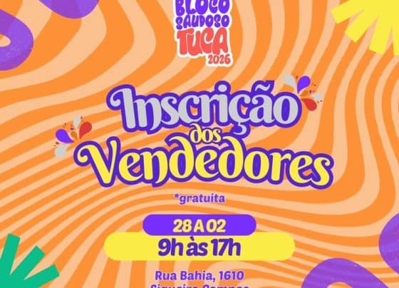 Bloco Saudoso Tuca abre as inscrições para vendedores ambulantes, em Aracaju – FaxAju