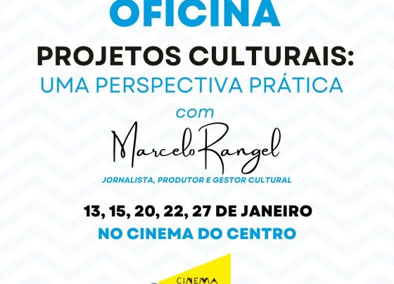 Cinema do Centro está com inscrições abertas para oficina sobre de projetos culturais