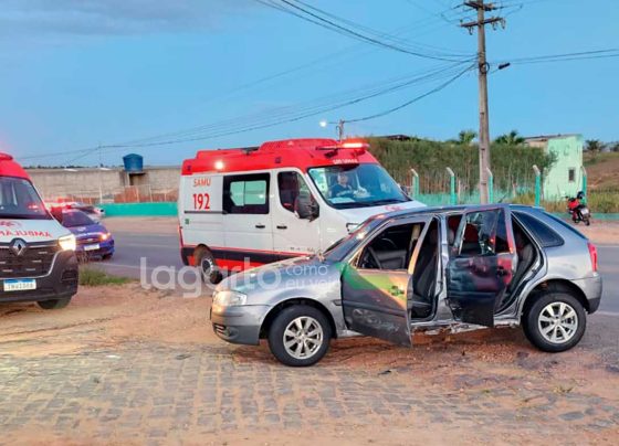 Colisão entre carro e motocicleta deixa dois feridos em Lagarto