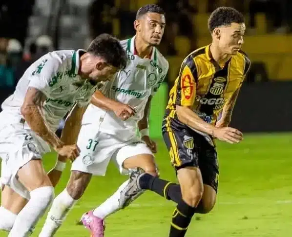 Derrota do Palmeiras para o Novorizontino é destaque em Portugal