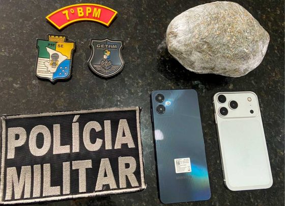 Dupla é interceptada após tentativa de fuga durante patrulhamento em Lagarto