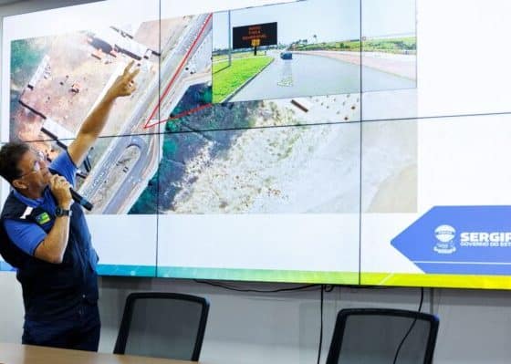 Governo de Sergipe lança faixa reversível na Rodovia Inácio Barbosa para otimizar fluxo no litoral sul