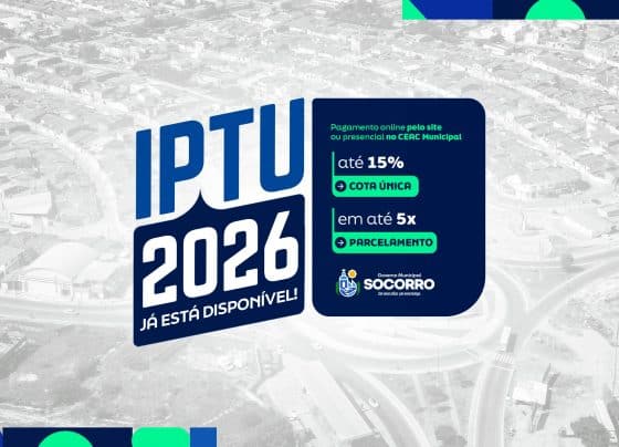 IPTU 2026: pagamento em cota única com desconto pode ser feito até 31 de março