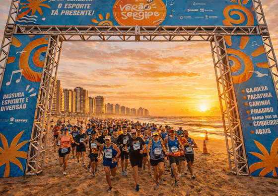 Inscrições para a corrida do Verão Sergipe em Aracaju abrem segunda, 26