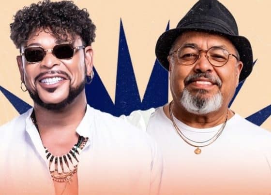 Jau e Jorge Aragão na contagem regressiva para o show em Aracaju