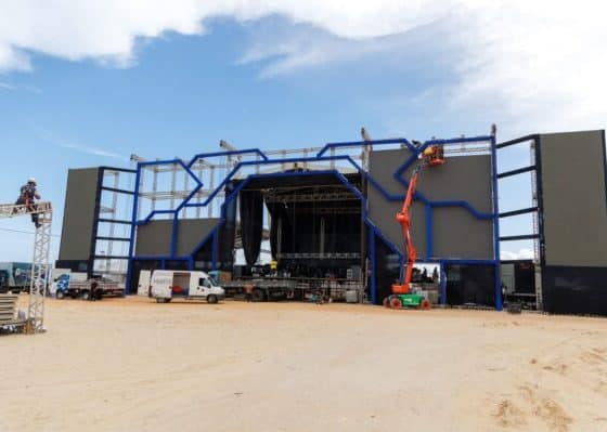 Montagem do Verão Sergipe 2026 em Aracaju entra em reta final e proximidade do evento contagia sergipanos e turistas