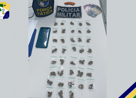 PM apreende adolescente por ato infracional análogo ao tráfico de drogas no bairro Santa Maria – P.M.S.E.