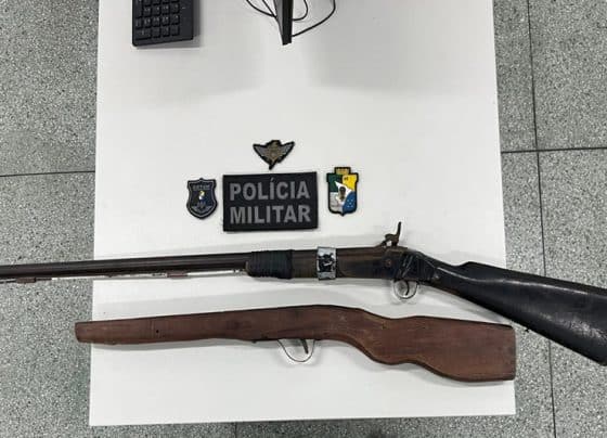PM apreende arma de fogo em loteamento de Nossa Senhora do Socorro – P.M.S.E.