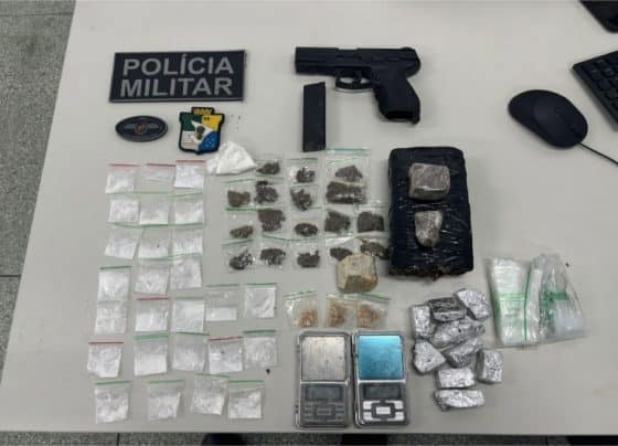 PMSE apreende drogas e simulacro de arma de fogo em Nossa Senhora do Socorro – P.M.S.E.