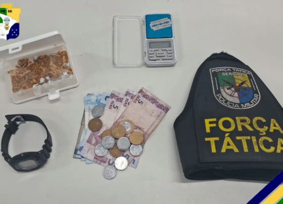 PMSE apreende drogas no bairro Getúlio Vargas – P.M.S.E.