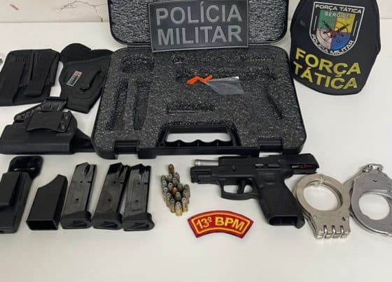 Polícia Militar apreende arma de fogo em Aracaju – P.M.S.E.
