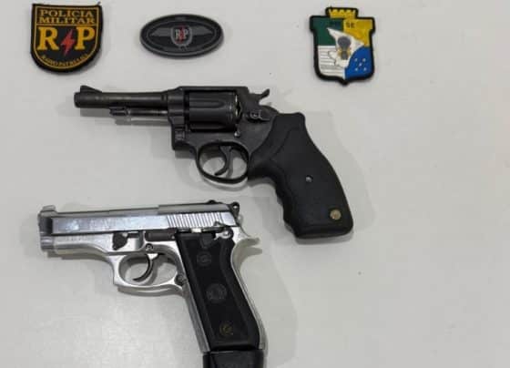 Polícia Militar intervém em ação criminosa e apreende duas armas de fogo no Bairro Industrial – P.M.S.E.