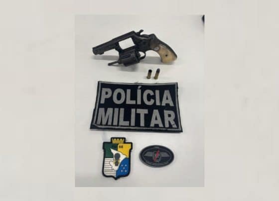Polícia Militar prende homem por porte ilegal de arma de fogo na Zona Norte da capital – P.M.S.E.