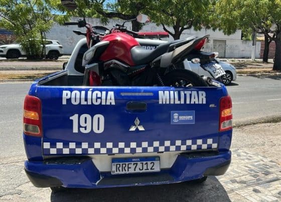 Polícia Militar recupera motocicleta após poucas horas do furto em Aracaju – P.M.S.E.
