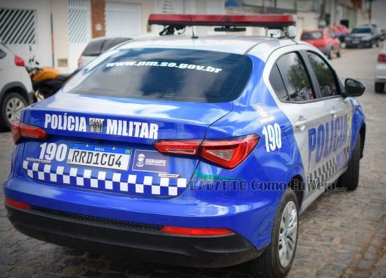 Polícia prende homem por violência doméstica no povoado Quilombo, em Lagarto