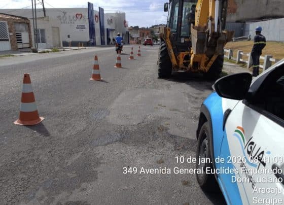 Iguá Sergipe realiza intervenções operacionais em Aracaju neste sábado (10)