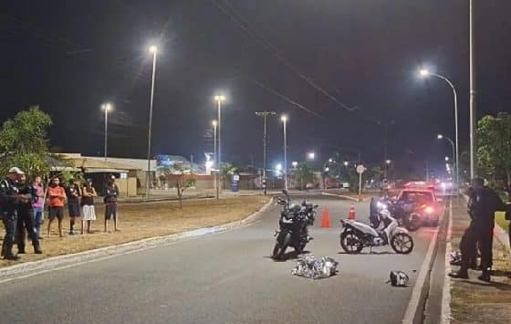 Suspeita de embriaguez, sem CNH e com moto irregular: condutor é detido após acidente com morte de passageira