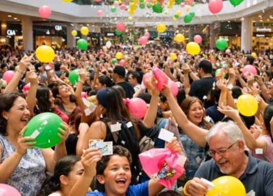 Aracaju Parque Shopping promove chuva de balões premiados neste sábado, dia 7
