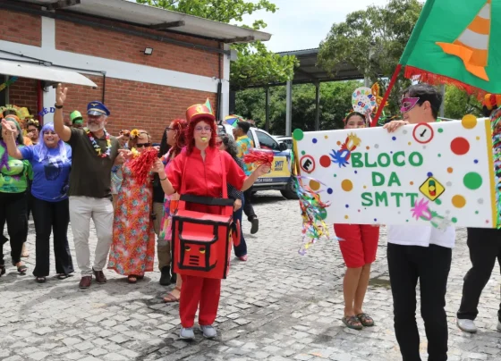 Bloco da SMTT leva alegria e integração aos servidores em confraternização – FaxAju