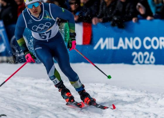 Brasil estreia no esqui cross-country, mas não se classifica à final
