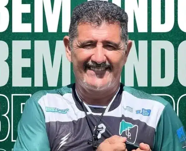 Paulo Rezende é oficializado como novo técnico do Jacaré (Foto: Divulgação-Pantanal SAF)