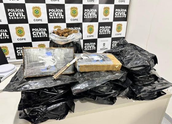 Cope apreende R$ 500 mil em drogas na rodoviária de Aracaju