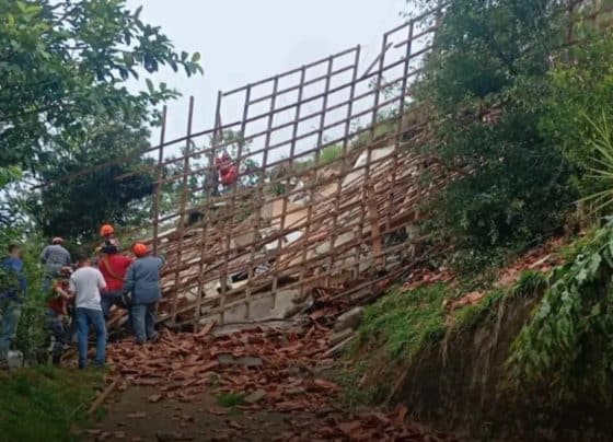 Defesa Civil do Estado atua em Natividade da Serra após deslizamentos e desaparecimento de morador
