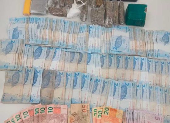 Dois homens são presos por tráfico de drogas no centro de Maruim