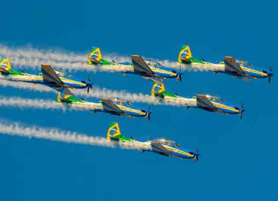 Esquadrilha da Fumaça confirma apresentação no aniversário de 171 anos de Aracaju