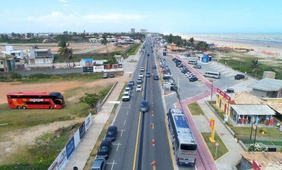 Faixa reversível da Rodovia Inácio Barbosa funcionará durante todo o Carnaval