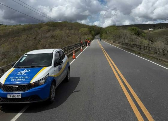 Instalação de guarda-corpos é iniciada na ponte entre Lagarto e São Domingos