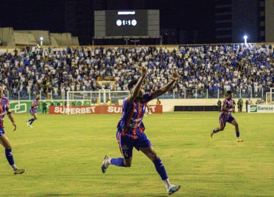 Itabaiana vence Confiança por 2 a 1 na semifinal do Campeonato Sergipano e sai na frente para a final