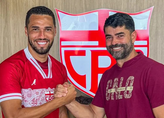 Luiz Phellype foi apresentado oficialmente nesta segunda-feira