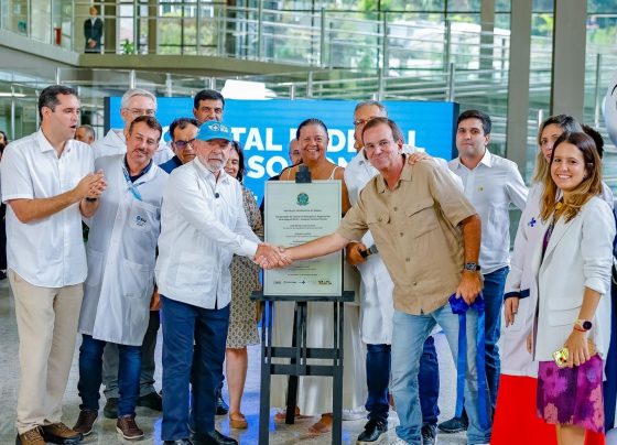 Lula inaugura pronto-socorro do Hospital Federal Cardoso Fontes no Rio