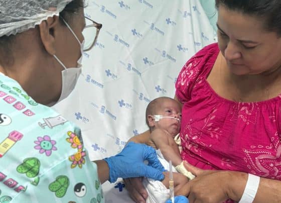 Maternidade Nossa Senhora de Lourdes inicia administração do nirsevimabe em recém-nascidos com comorbidades