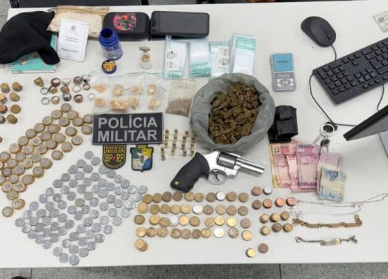 PMSE prende casal por tráfico de drogas e porte ilegal de arma de fogo em Aracaju – P.M.S.E.